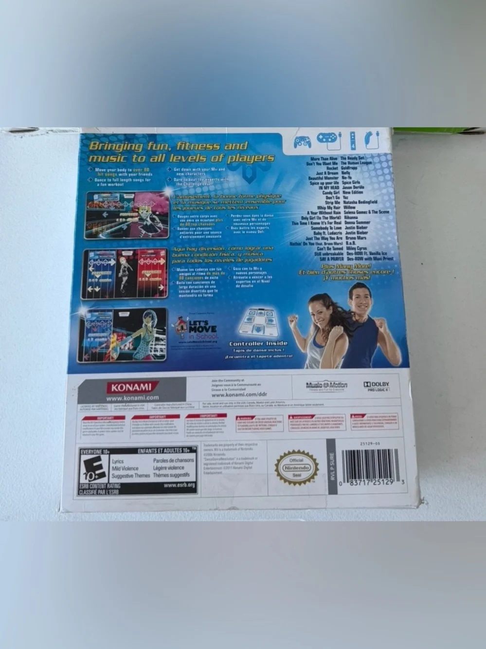 Nintendo DanceDance Revolution II – Blue and White